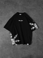 Sharp pain Printed  Drop shoulder