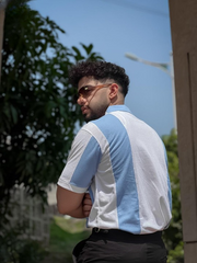 Old money  Panel Shirt