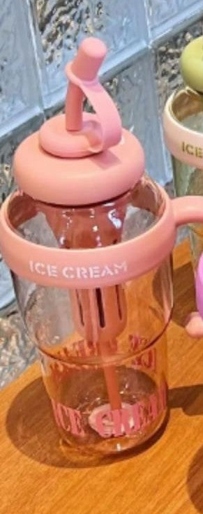 Stay Hydrated in Style – 1200ML Large Capacity Sports Water Bottle with Tea Infuser &amp; Straw