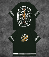 Hukka  Printed Dropshoulder